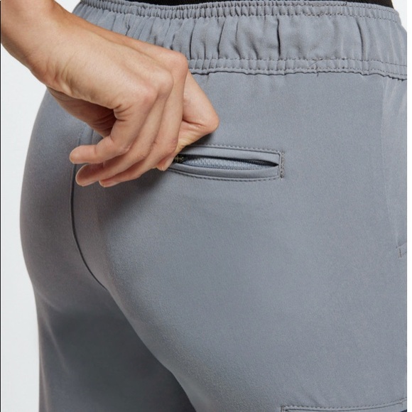 Jaanuu Women’s Essential 5 Pocket Grey Jogger Size Petite Medium - Picture 6 of 8